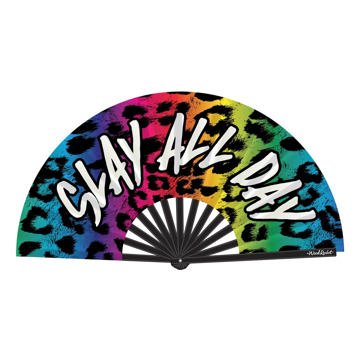 Slay All Day Folding Fan