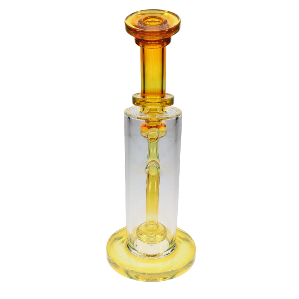 Fat Boy Glass Color Straight Rig - NS Yellow