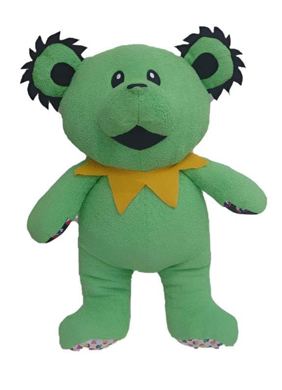 Grateful Dead Dancing Bear Plush Toy - 22 inch (Green) – Sunshine