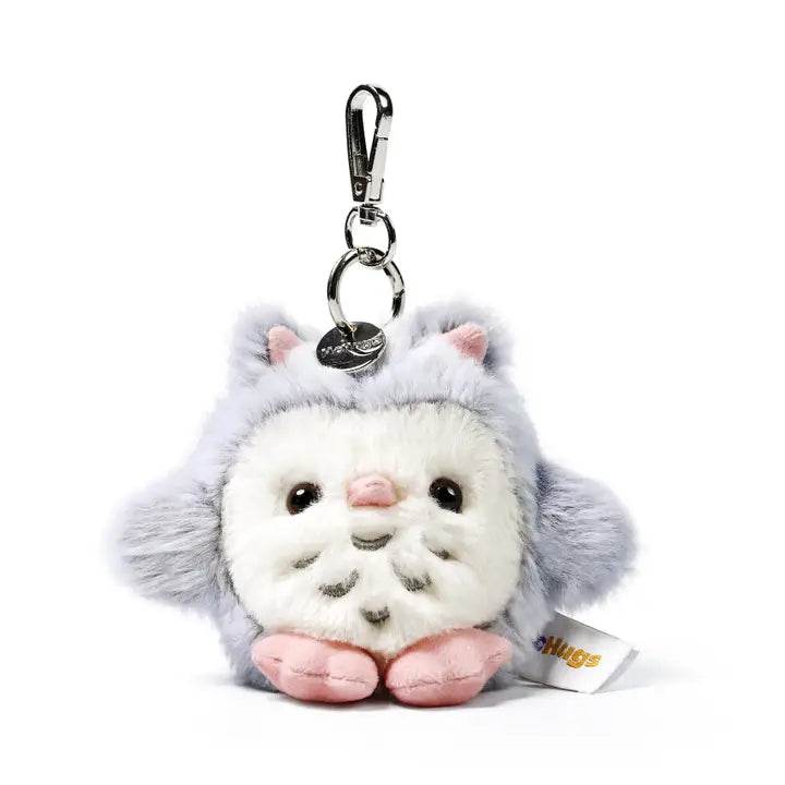 misha&puff フクロウ　チャーム McHugs Owl Stuffed Animal Bag Charm – Sunshine Daydream