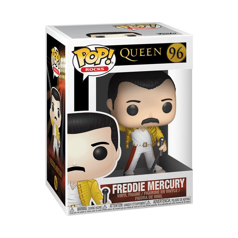 Queen Freddie Mercury Wembley 1986 Funko Pop! Vinyl Figure #96