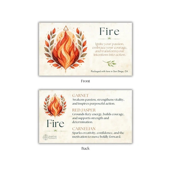 Intentions Bracelet Set - Fire 4mm
