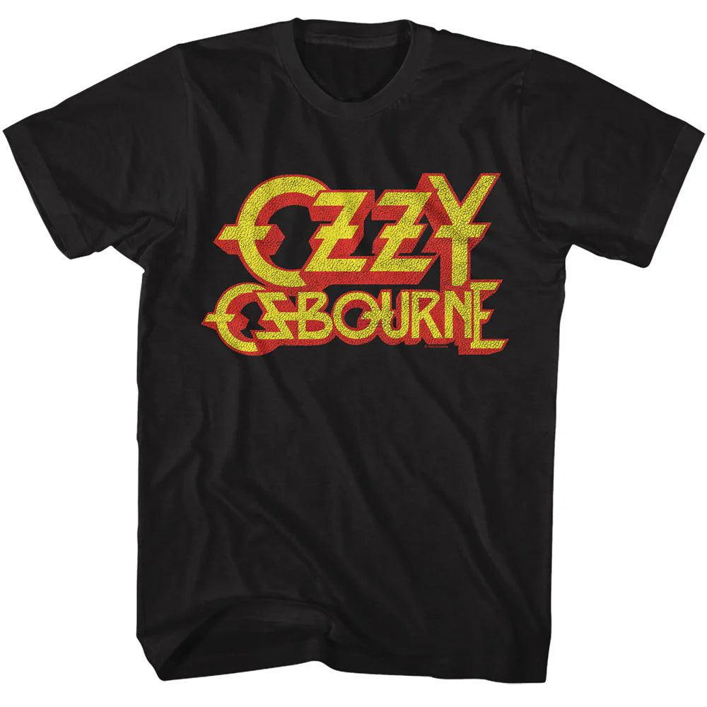 Ozzy Osbourne Ozzy Logo Classic Black T-Shirt