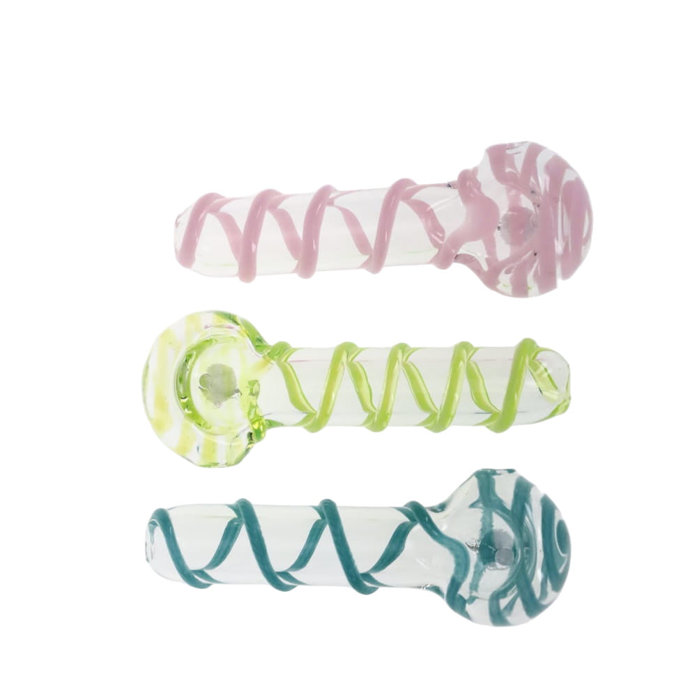 Jellyfish Glass Clear Lift Color Wrap Spoon