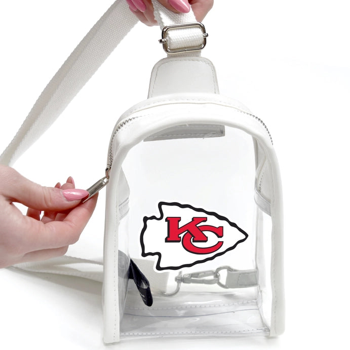NFL Kansas City Chiefs Clear Mini Sling