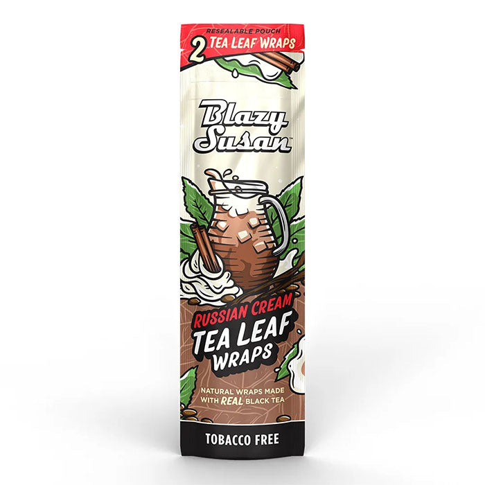 Blazy Susan Tea Leaf Wraps - 2 Pack - Russian Cream