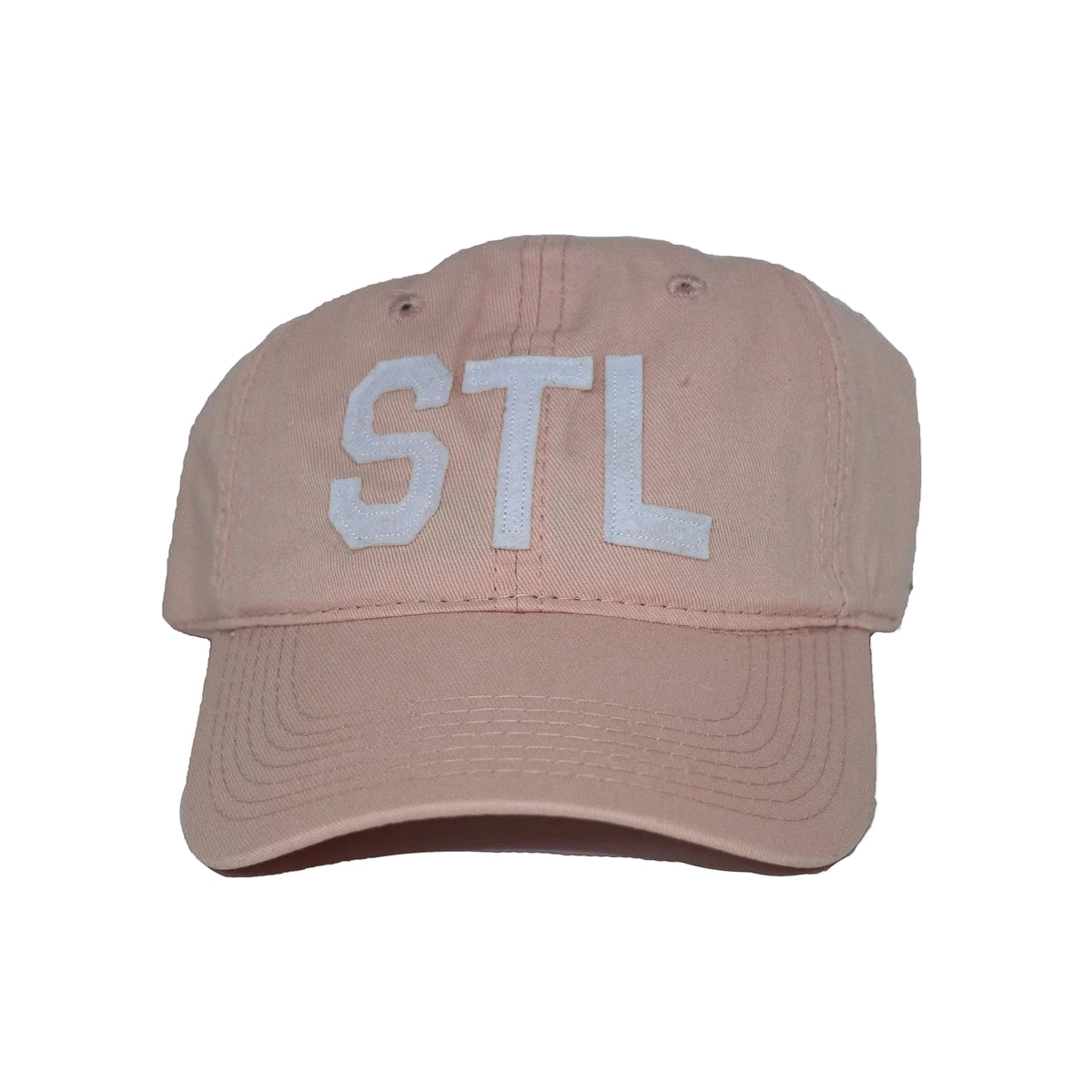 St. Louis "STL" Collegiate Dad Hat – Pink
