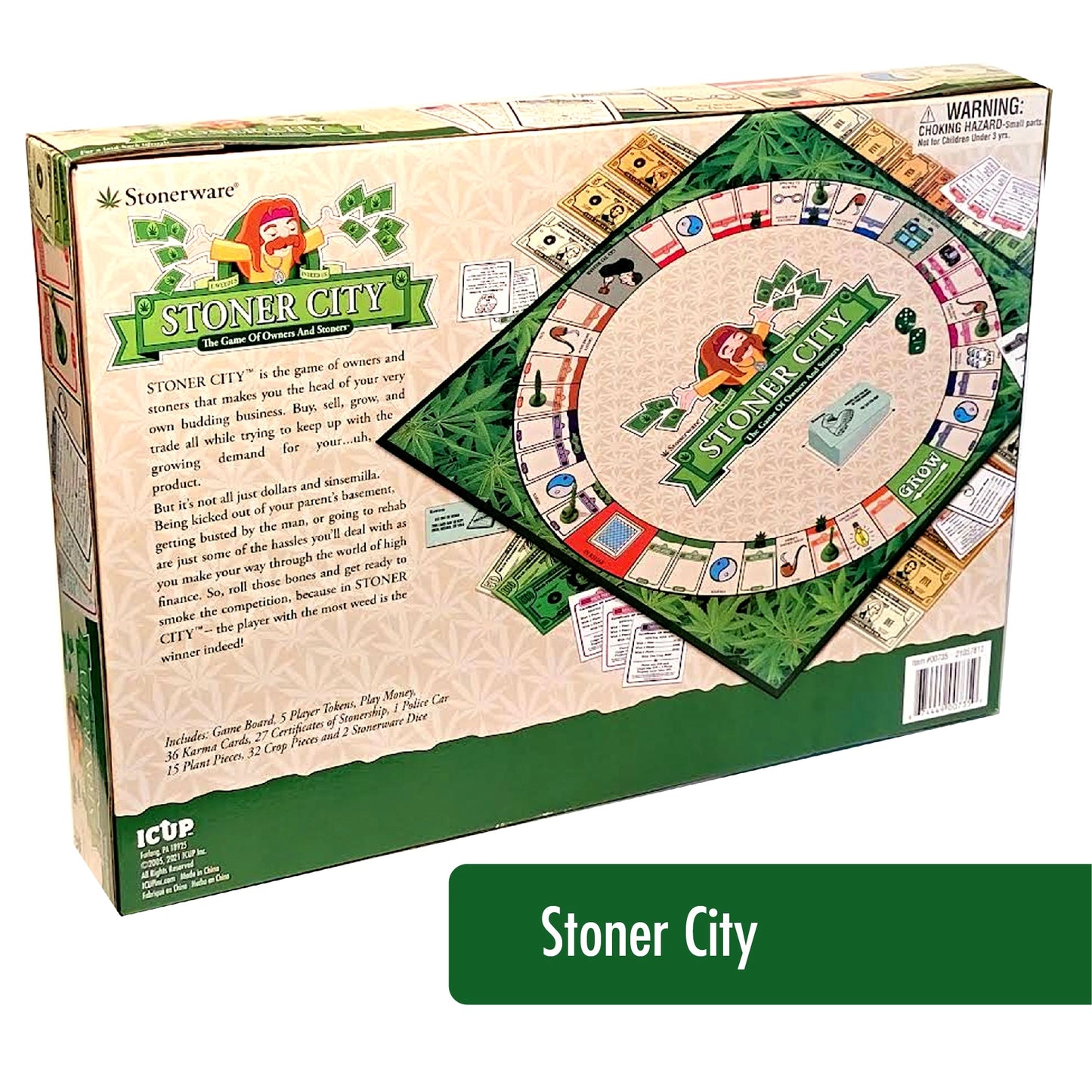 Stonerware™ Stoner City Board Game