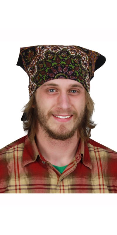 India Star Bandana (Green)