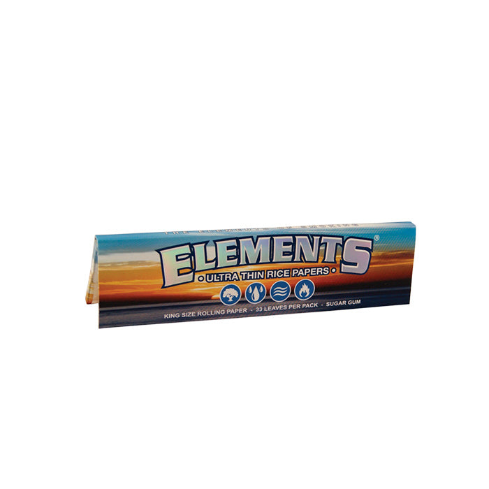 ELEMENTS® KING SIZE WIDE Ultra Thin Rice Rolling Papers