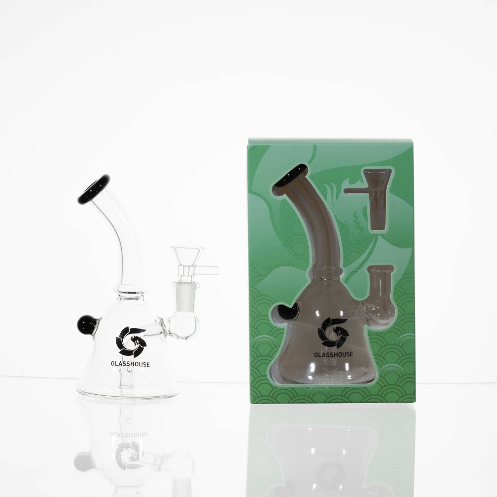 Glass House Color Rim Bell Banger Hanger Rig