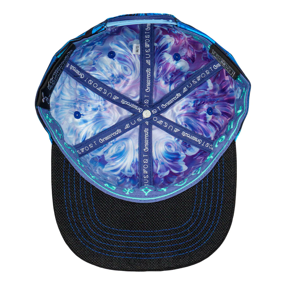 Grassroots California Mugwort Polar Bear Snapback Hat
