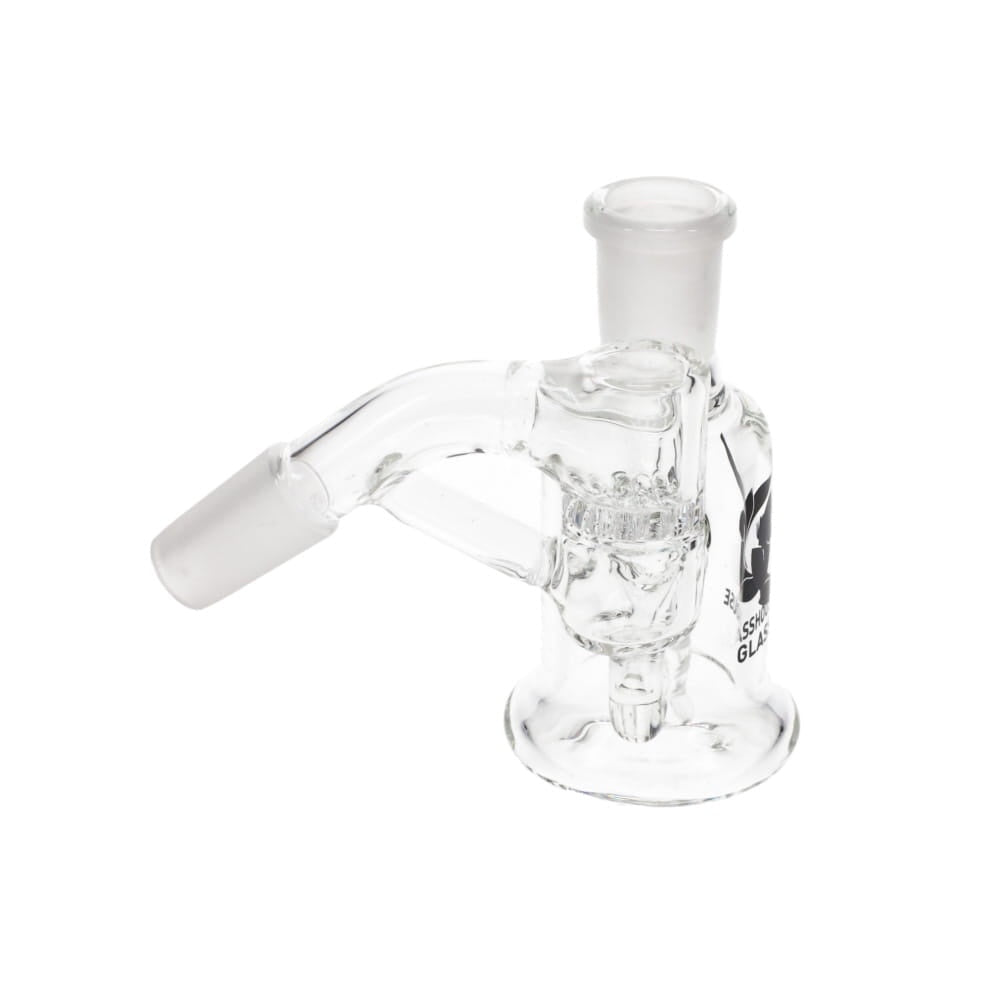 Glass House 14mm 45° Honeycomb Clear Ash Catcher