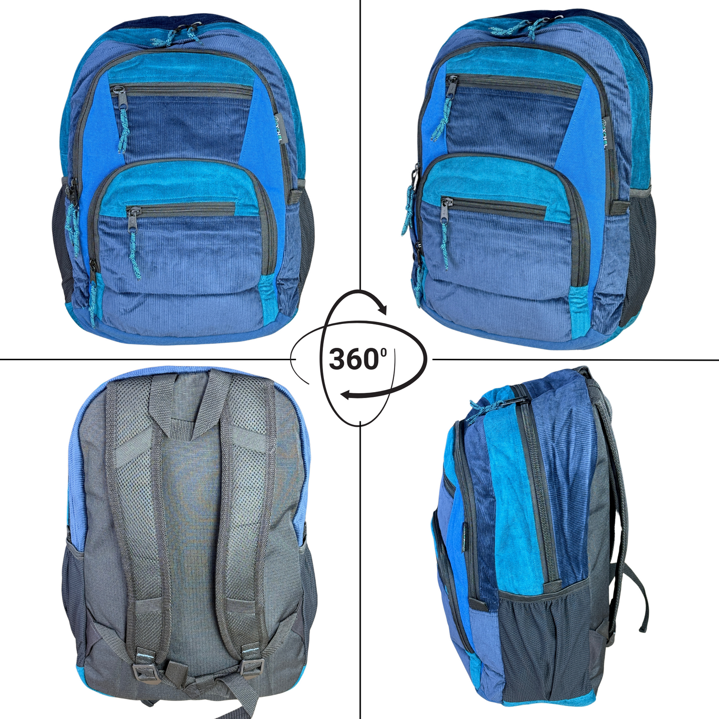 Big Corduroy Daypack without Embroidery