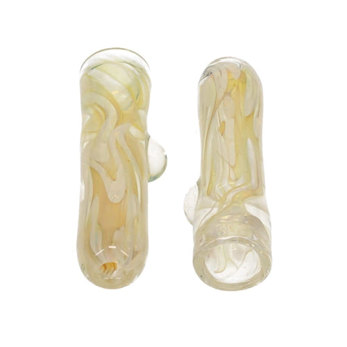 Fume Gold Silver Dots Chillum