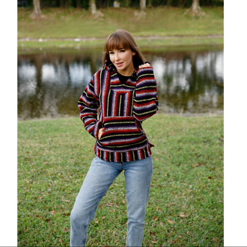 Iguana Jack Baja Pullover - Bright