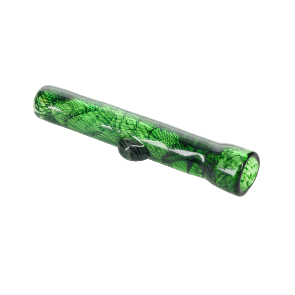 Key Glass Coil with Marble Chillum
