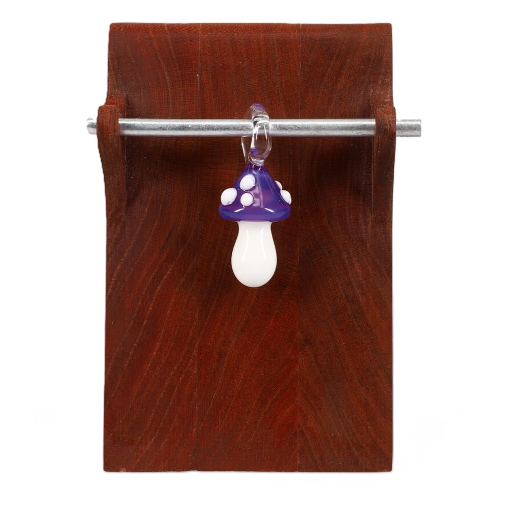 Kyle White Glass Mushroom Pendant - Assorted Colors