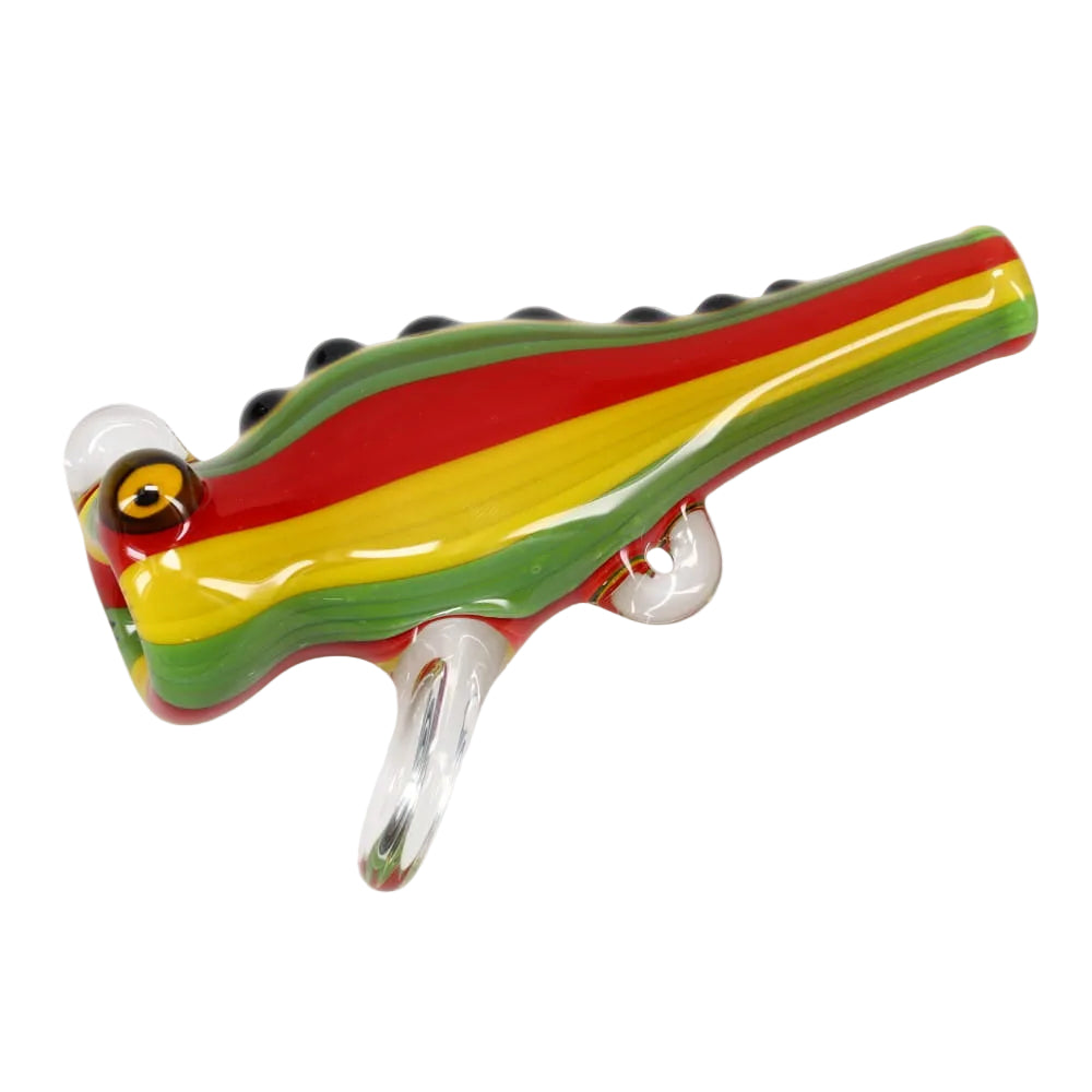 Matty White Glass Frog/Fish Assorted Chillum