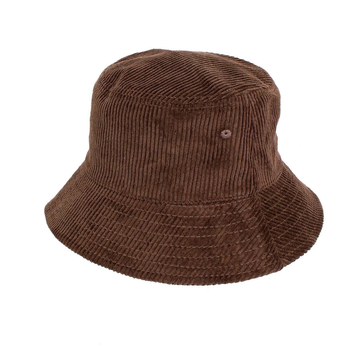 Rae Corduroy Bucket Hat - Brown