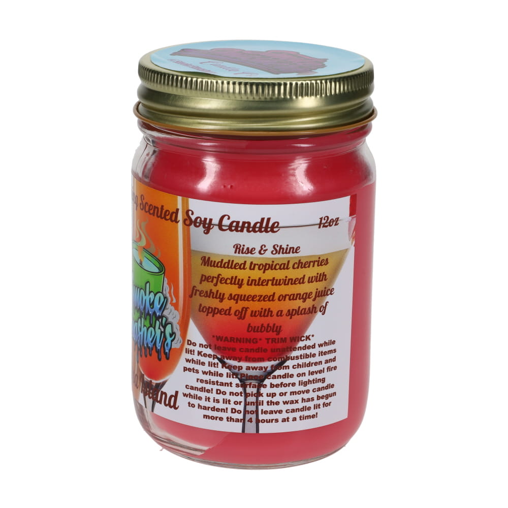 Smoke Smashers Odor Smashing Scented Soy Candle - Mimosa Island