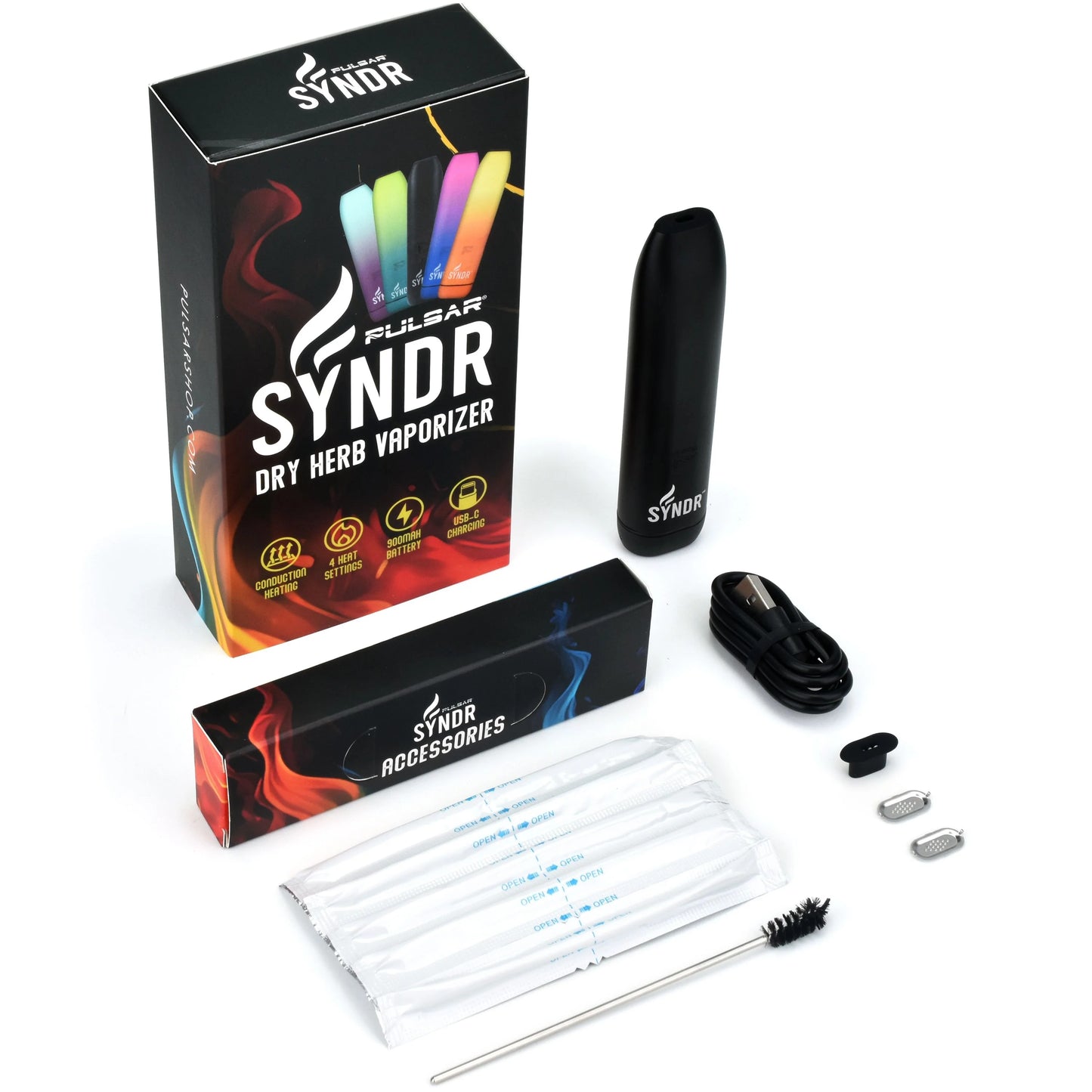 Pulsar SYNDR Dry Herb Vaporizer - Assorted Colors