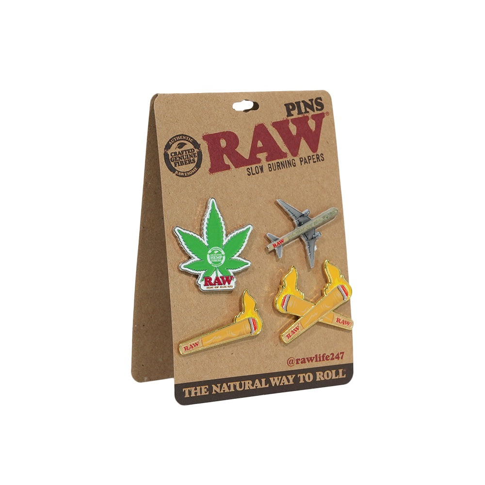 Raw Classic Hat Pin Set - 4 pack