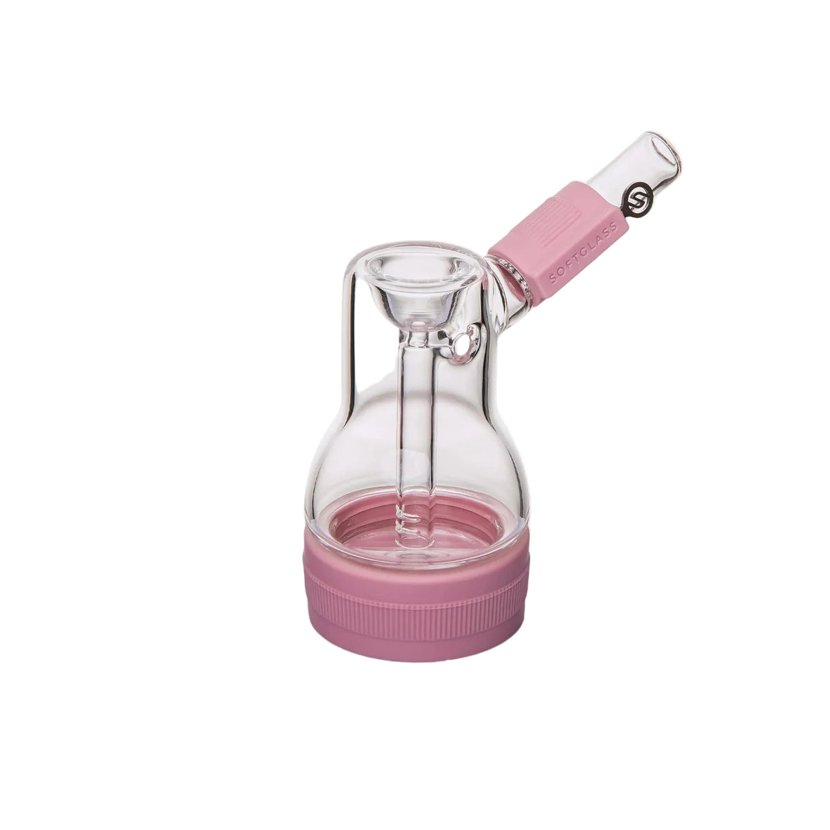Softglass Core Series Bubbler - Rose