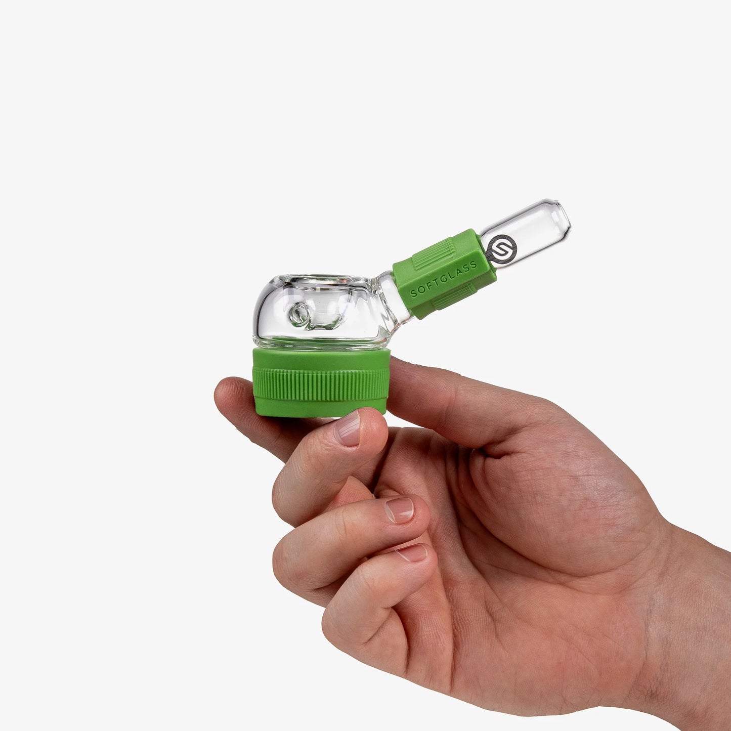 Softglass Core Series Hand Pipe - Pistachio