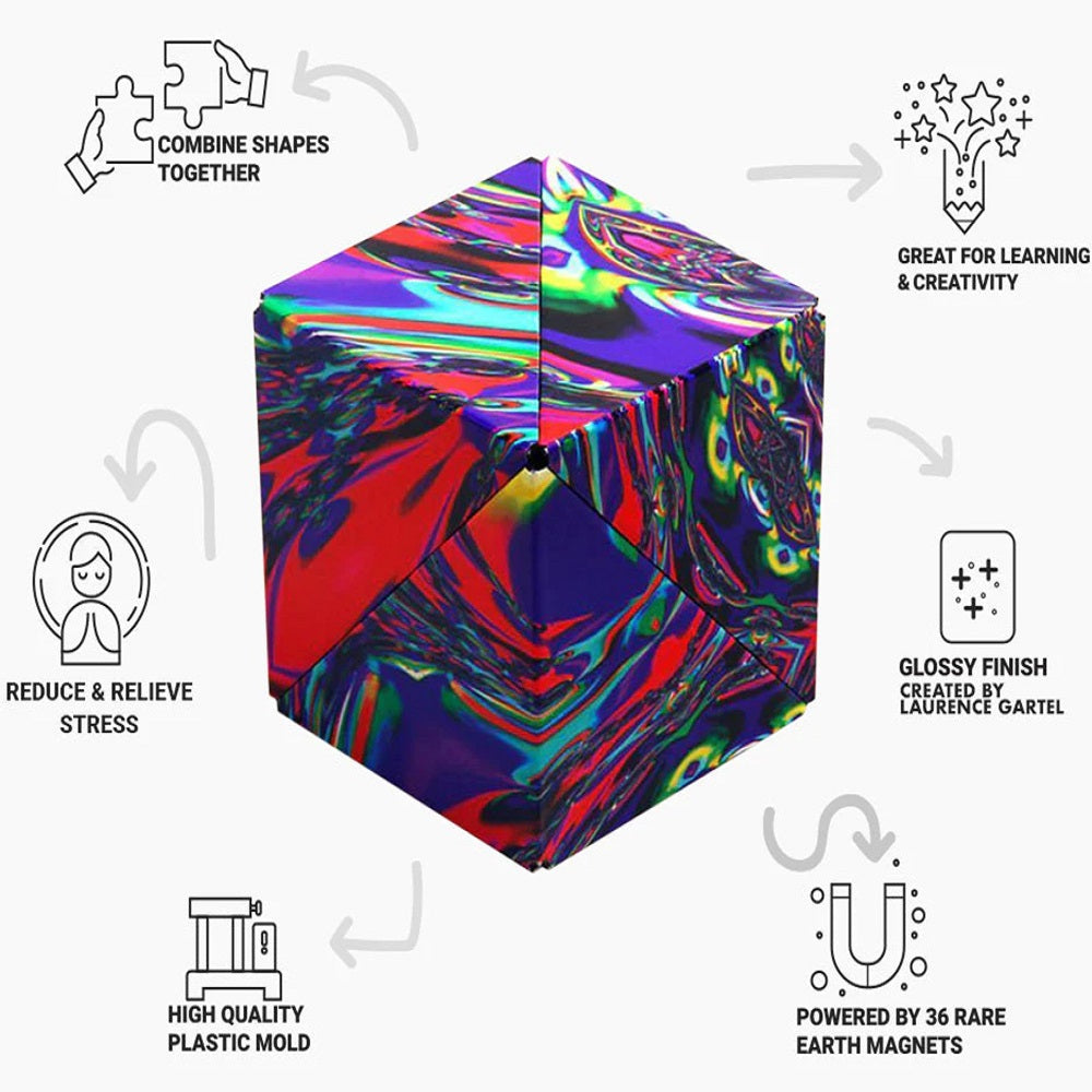 Shashibo Chaos outlet magnetic puzzle cubes