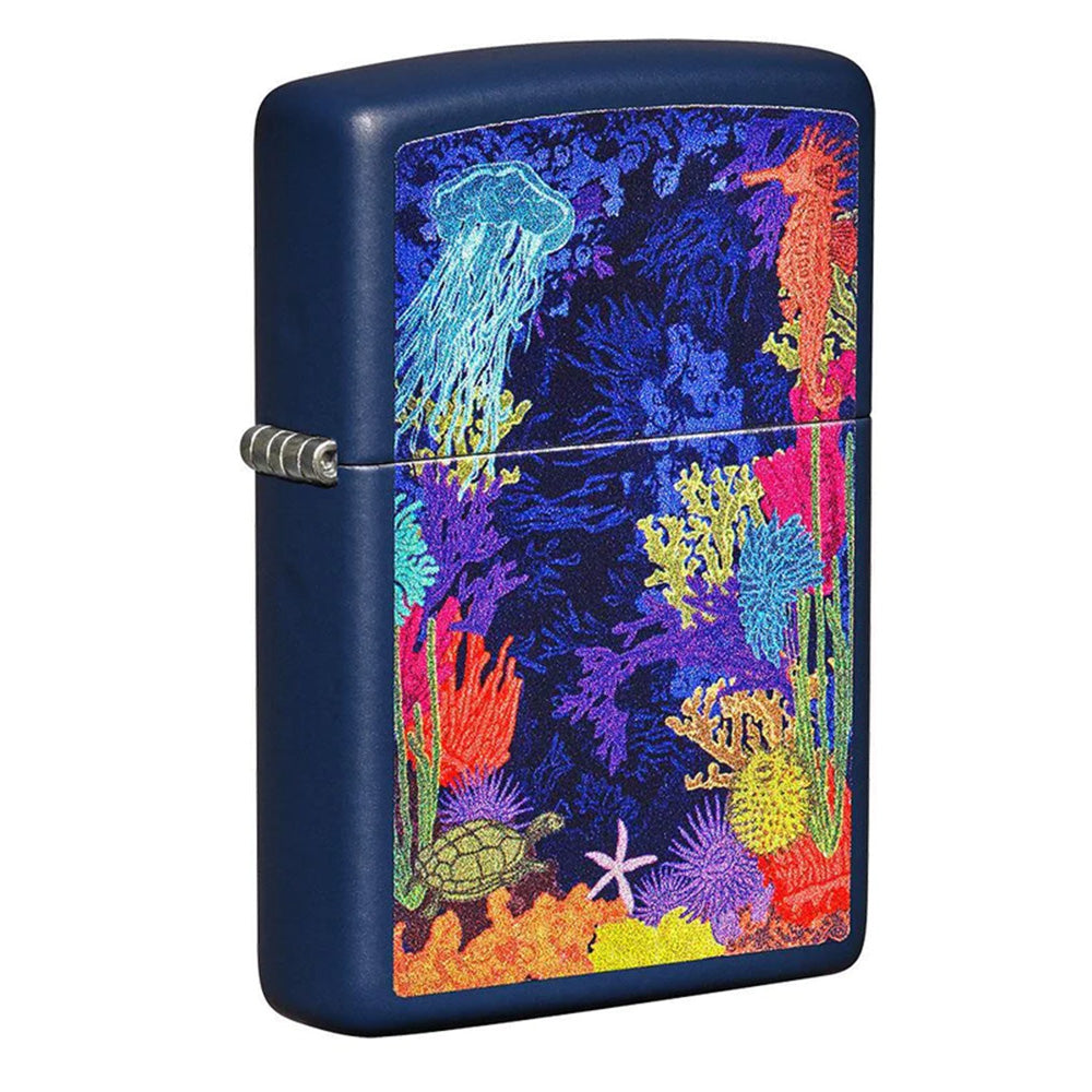 Zippo Lighter Sea Life in Color