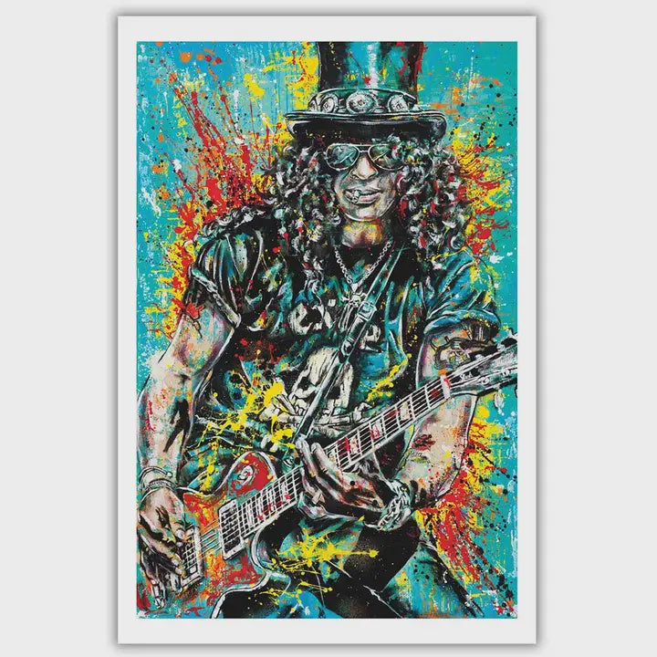 Slash Art Print Art Print 12 X 18"