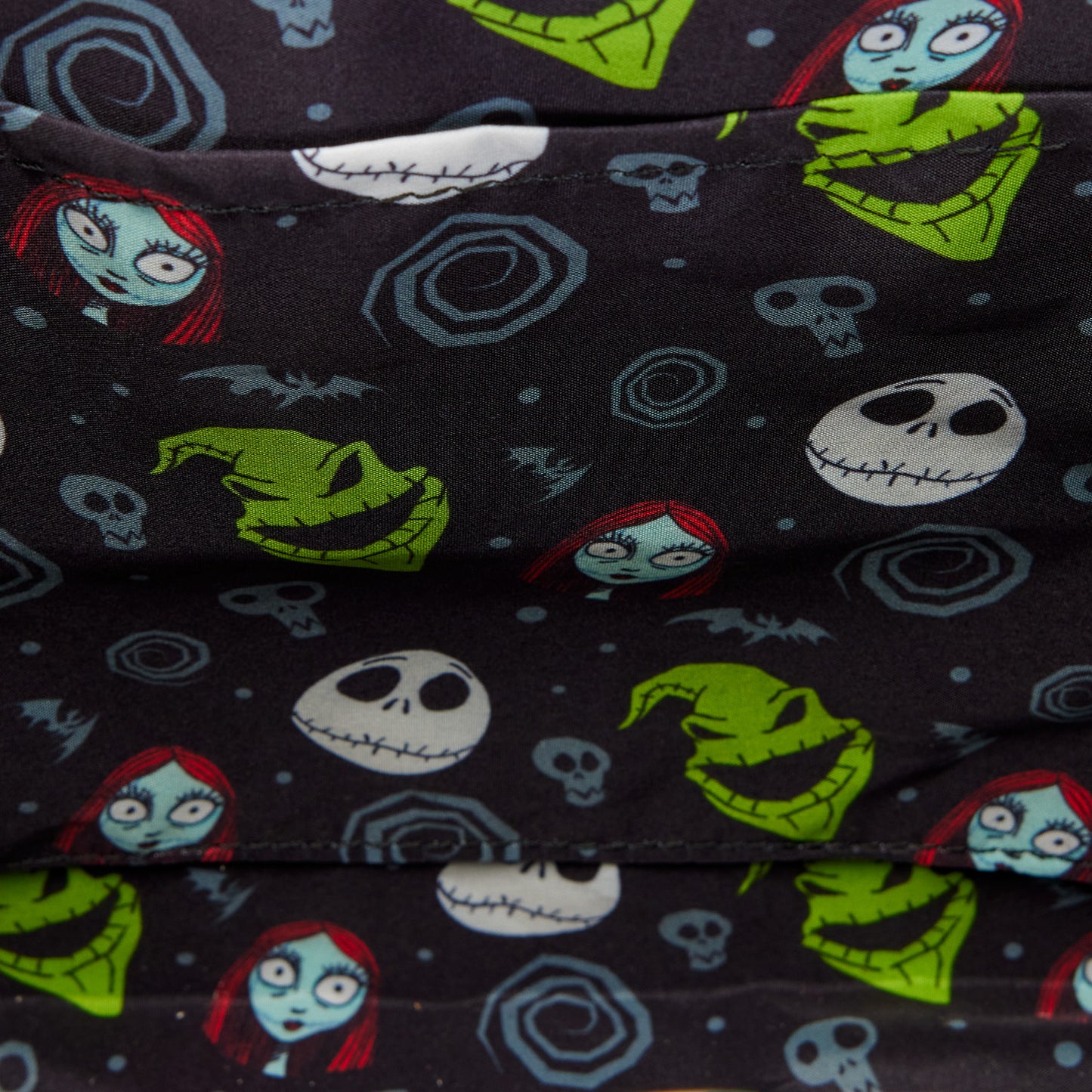 The Nightmare Before Christmas Jack Skellington Cosplay Glow Crossbody Bag