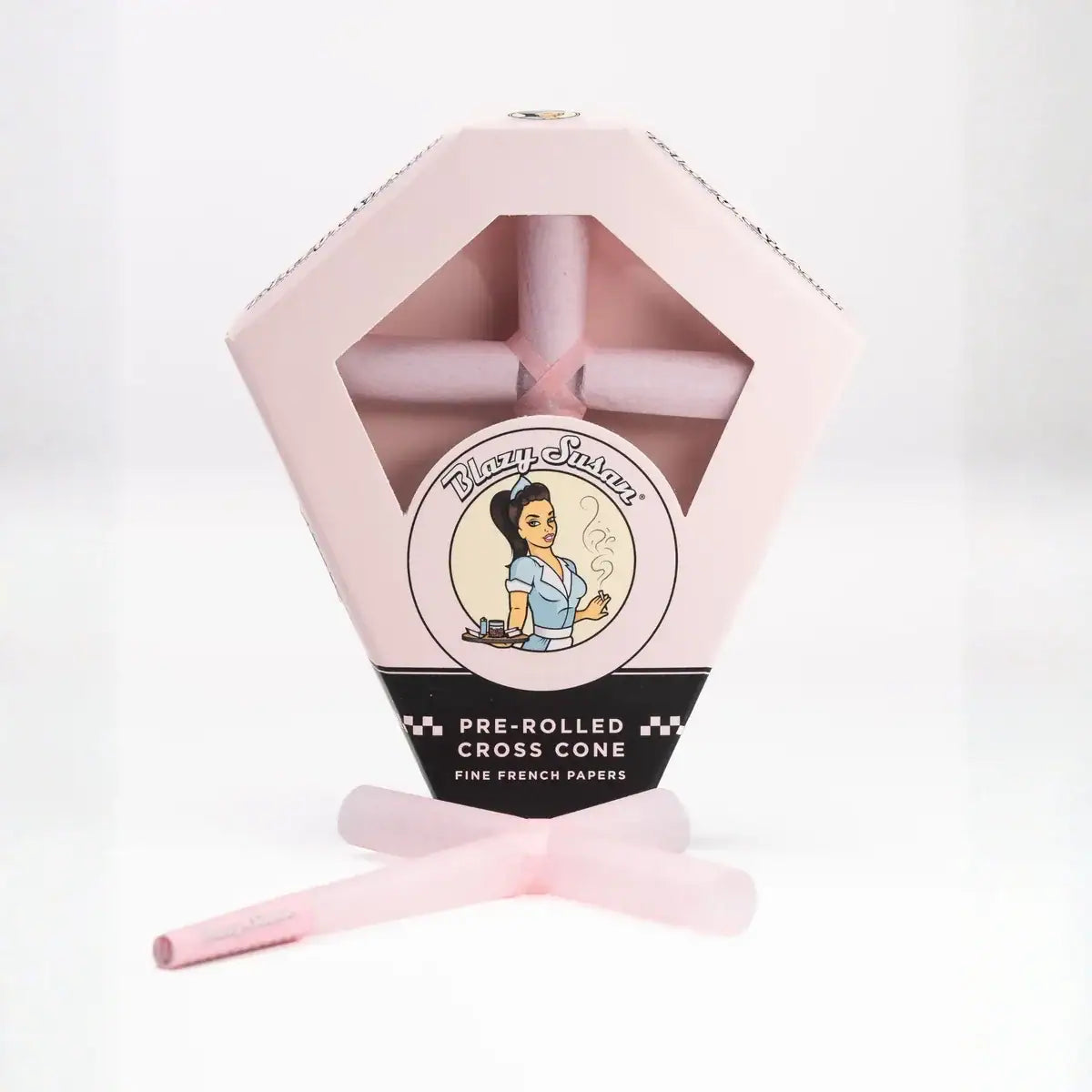 Blazy Susan Cross Cone - Pink