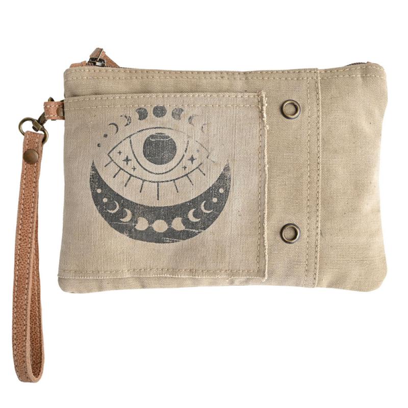 Clea Ray Distressed Evil Eye Wristlet – Sunshine Daydream