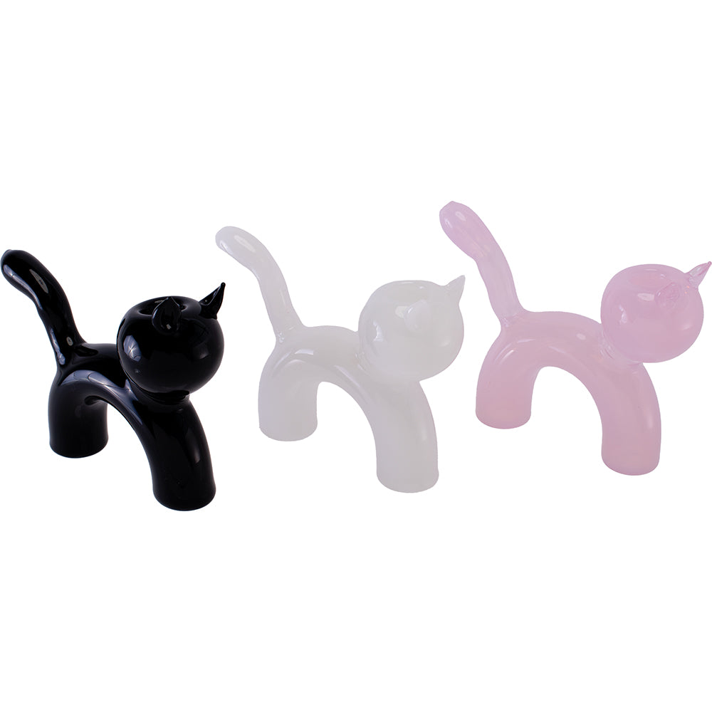 Curved Cat Hand Pipe