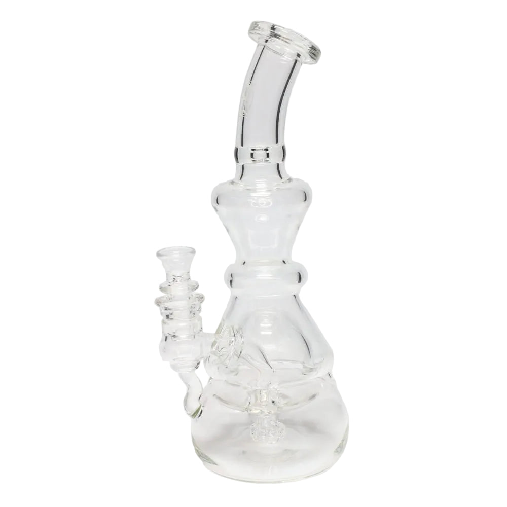 Huffy Glass Dieter Beaker Clear Bubbler
