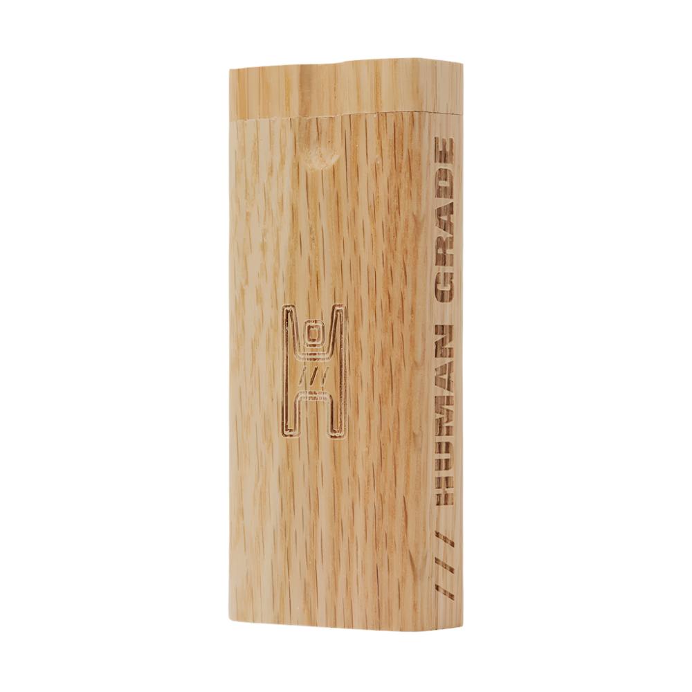 Human Grade Large Wood Dugout with Metal Digger Bat - Red Oak SALE