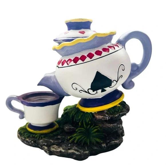 Alice In Wonderland Tea Pot Backflow Incense Burner
