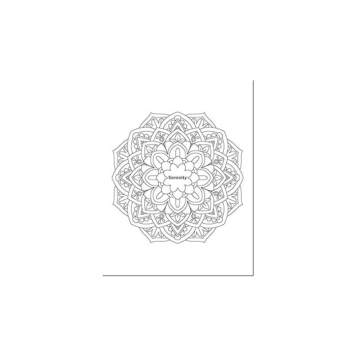 Mindfulness Mandalas Coloring Book