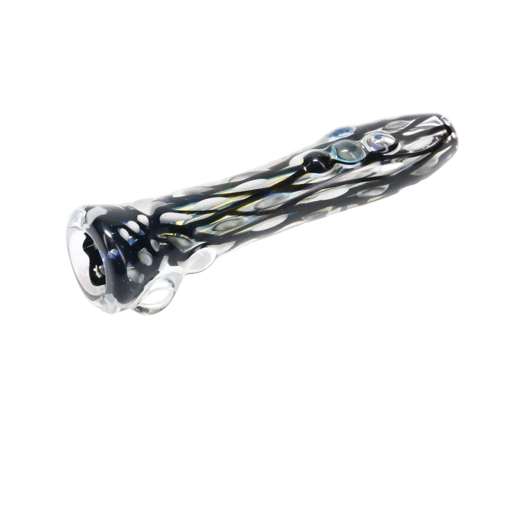 Rotational Science Glass Ratticello Black & White Chillum