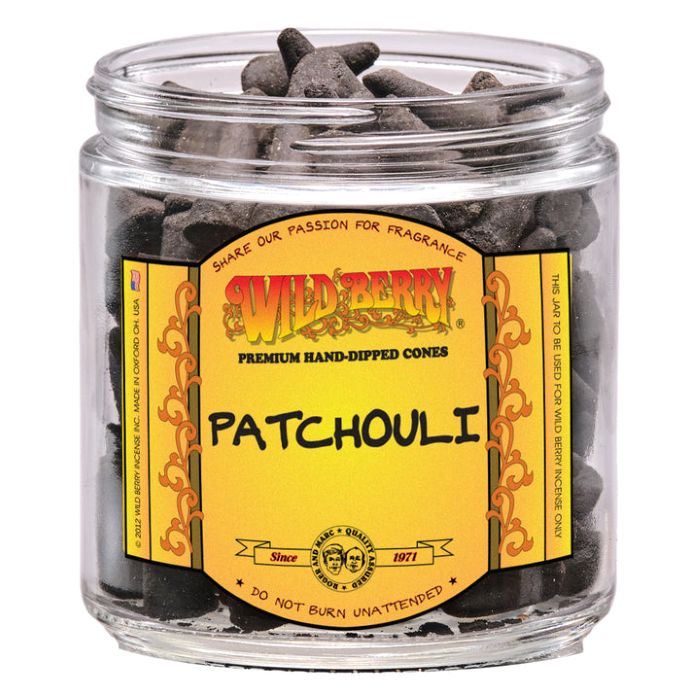 Patchouli Wild Berry Incense Cones