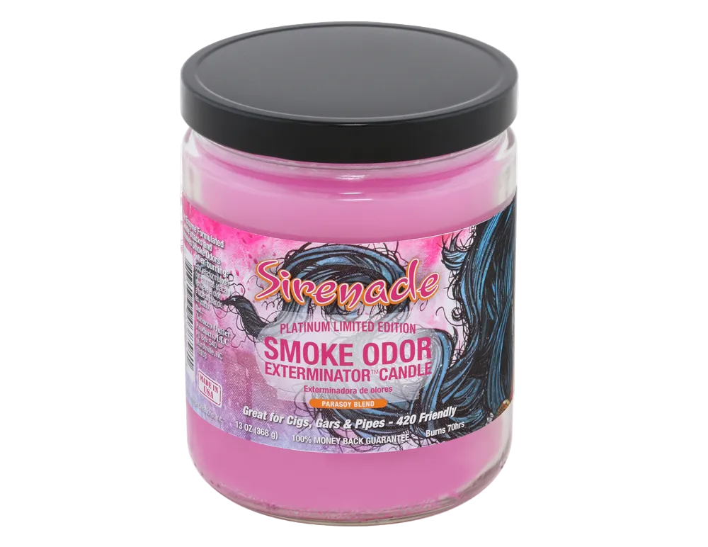 Sean Dietrich Sirenade Smoke Odor Candle - Platinum Limited Edition