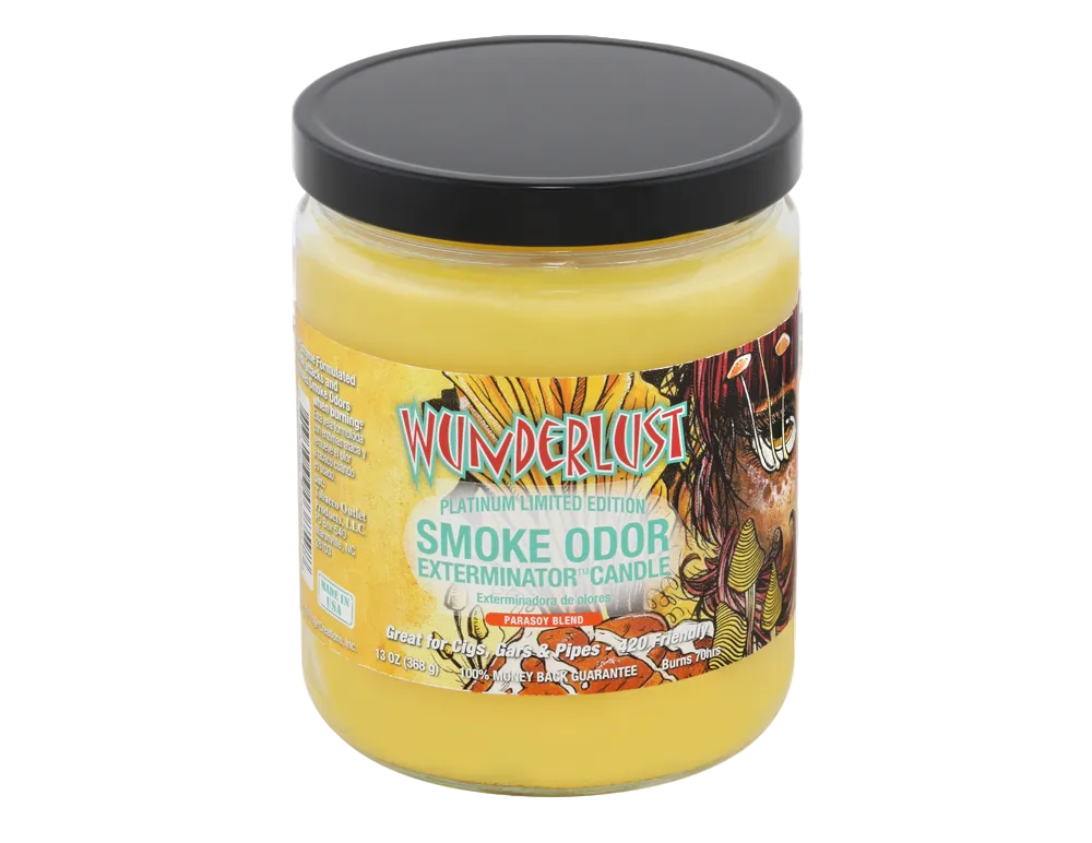 Sean Dietrich Wunderlust Smoke Odor Candle - Platinum Limited Edition