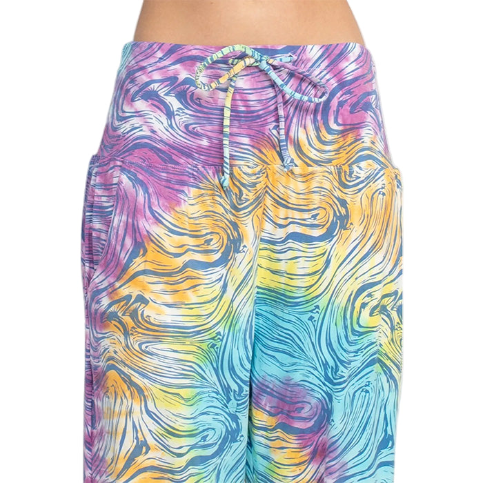 Psychedelic Mushroom Jogger Pants in Blue