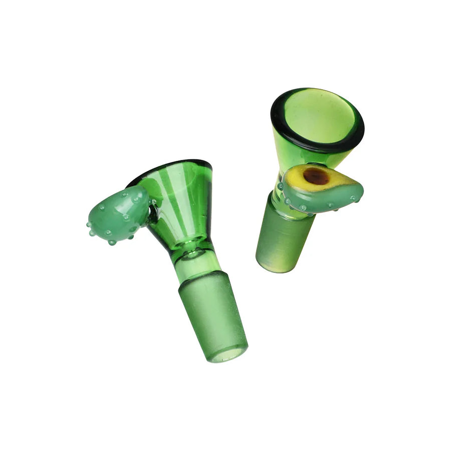 Pulsar Fruit Series 10" Glow Water Pipe & Hand Pipe Set - Avocado Gold SALE