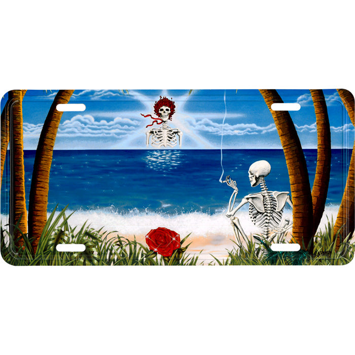 Grateful Dead Sunshine Daydream License Plate