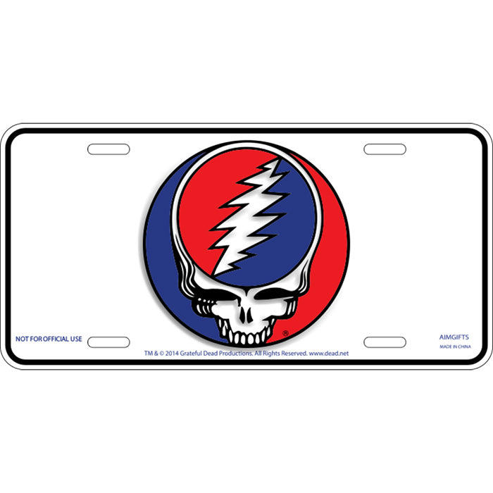 Grateful Dead SYF License Plate