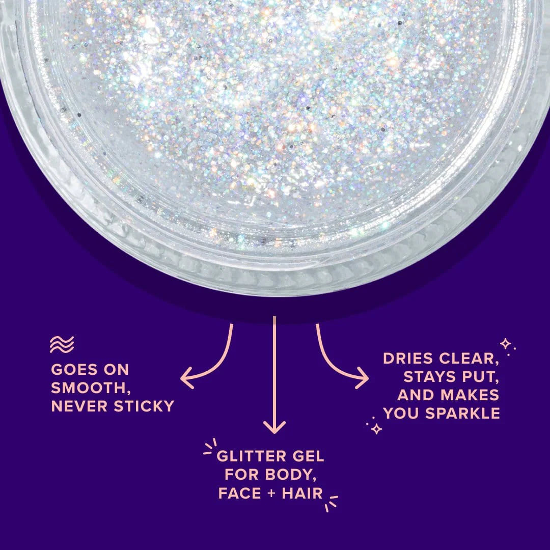 Unicorn Snot The Original Glitter Gel - Disco (Silver)