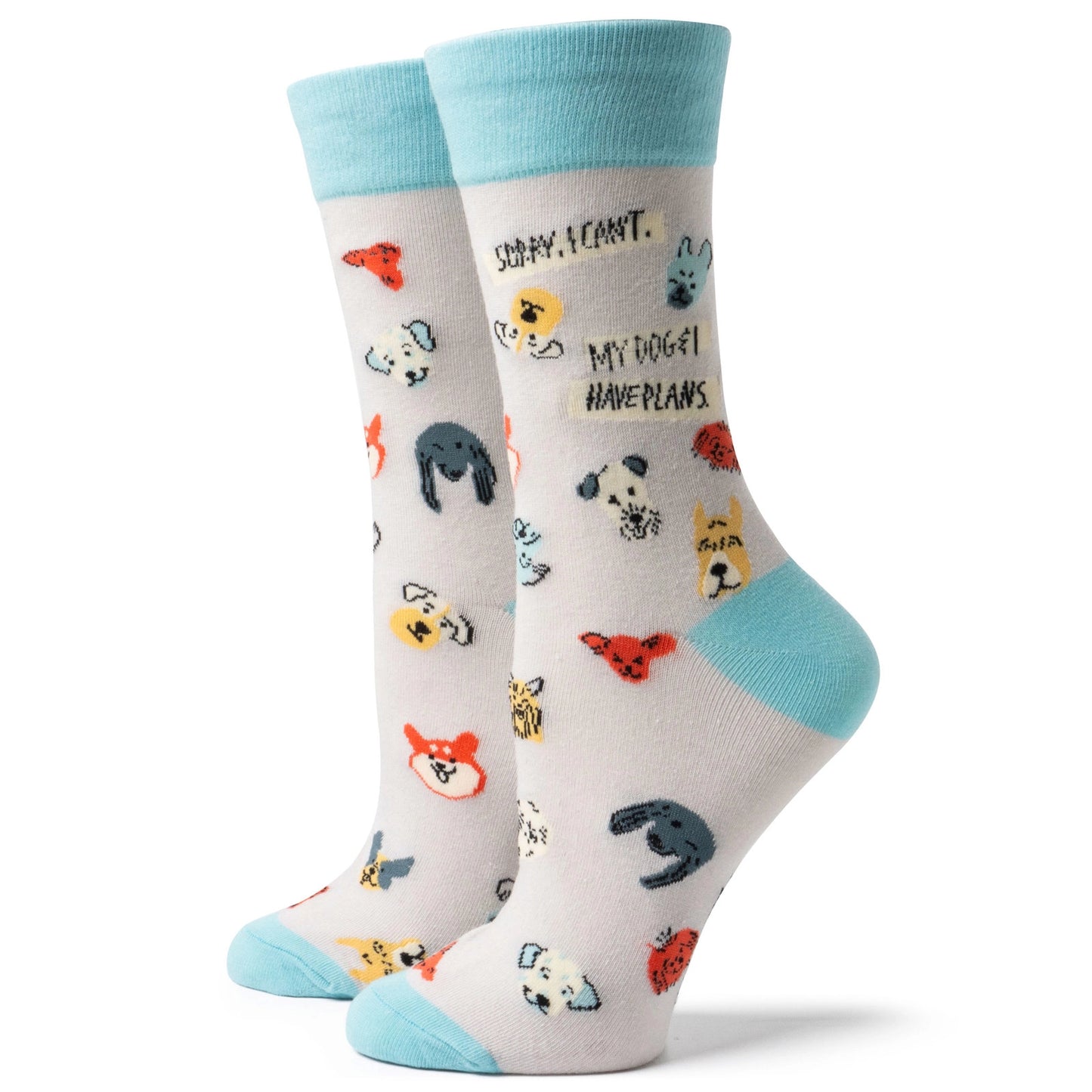 Two Left Feet My Dog & I Have Plans Socks